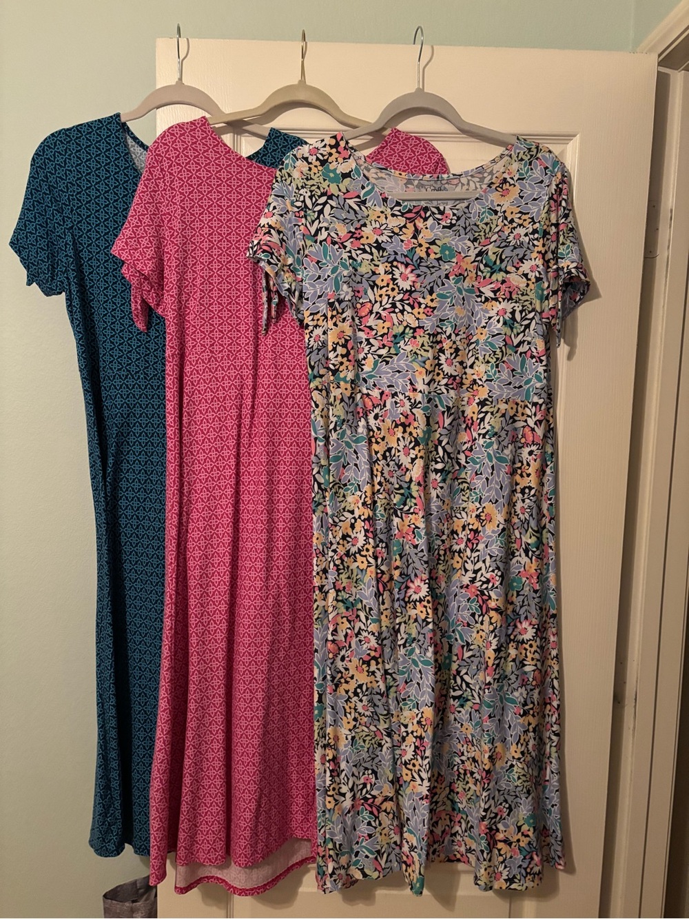 Bundle of 3 Croft & Barrow Bow Sleeve Dresses
